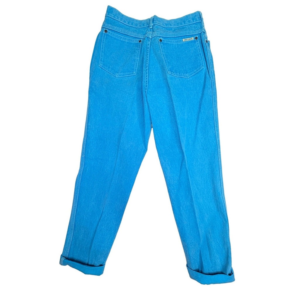 Daniel Laurent Vintage Blue‎ High Waist Tapered Jeans Women's Size 44